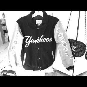 Authentic Yankees World Series bomber jacket